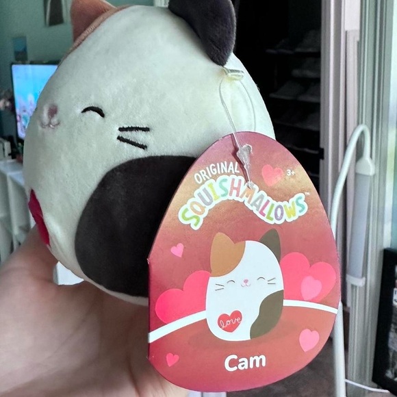 Cam Calico Cat Squishmallow - Picture 2 of 3